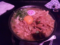 「肉玉そば」@肉玉蕎麦 おとど 北松戸総本山の写真