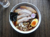 「チャーシュー麺（中太麺）＋大盛」@麺家 いなほの写真