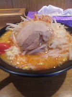 「火山ラーメン ７００円」@武松家 仲見世通り店の写真