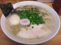 「とろりそば＋味玉」@つけめん 三三㐂の写真