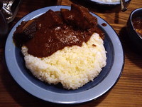「皮付き豚角煮カレー（大盛）1辛」@もうやんカレー246 渋谷店の写真