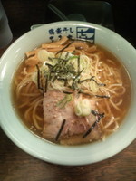 「鶏煮干そば（７００円）＋大盛（１００円）」@東京煮干中華そば 三三㐂 大森の写真