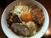 「まぜそば」@らーめん キラリの写真