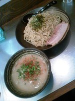 「つけ麺５００円(店頭ｻｰﾋﾞｽ券)通常７００円」@麺屋 一気の写真