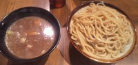 「濃厚つけ麺大盛」@馳走麺 狸穴の写真