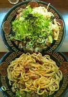 「まぜそば（300ｇ）（700円）」@拉麺のスゝメ 諭吉の写真