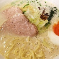 「旨味鶏そば【限定】　800円」@福の神食堂の写真