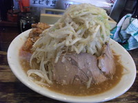 「フク郎らーめん300g（全増し）＋辛なんこつ」@らーめん福たけ 富里店の写真