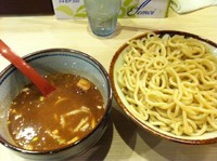 「濃厚つけ麺　（中盛、780円）」@麺場 風天の写真