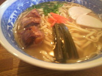 「ソーキそば600円」@鉄板料理 風神の写真