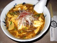 「冬野菜の和風酸辣湯麺（さんらーめん）　800円」@与ろゐ屋の写真