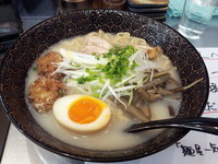 「とりそば（大盛）６８０円」@麺屋 一気の写真