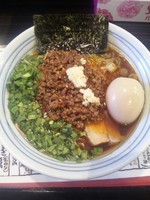 「台湾ラーメン（味玉トッピング）」@麺屋 はなび 高畑本店の写真