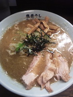 「とろりそば【750円】」@東京煮干中華そば 三三㐂 大森の写真