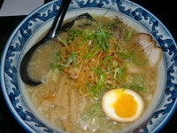 「ねぎれんげらーめん　８００円」@らーめん食堂 れんげ 茅野店の写真