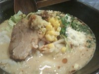 「黄龍【秋冬限定】750円＋ドカきゃべつ100円」@らーめん幸龍の写真