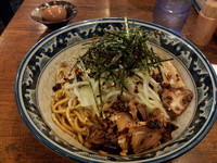 「まぜそば　７５０円」@あさか 麺工房、 朝霞本店の写真