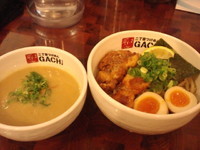 「ガチ！鶏骨つけめん(中盛)」@二丁目 つけめん GACHIの写真