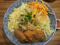 「汁無し油そば」@ラーメン燈郎の写真