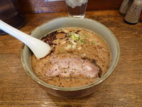 「味玉胡麻らーめん」@拉麺 阿修羅 船橋本店の写真