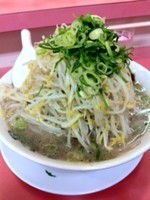 「ラーメン（大盛り）」@ラーメン福 小幡店の写真