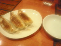 「焼餃子(3個) 270円」@激旨麺厨房 劉の写真