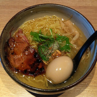 「うま塩味玉そば」@麺屋宗 -sou- 中目黒店の写真