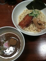 「梅豚つけ麺」@つけめん HALUの写真