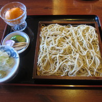 「もりそば（７００円）」@そばと酒 なんともの写真