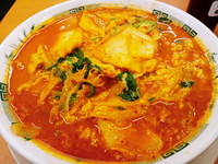 「チゲ味噌ラーメン　560円」@日高屋 大森東口店の写真