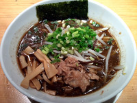 「墨らーめん(800円)」@GINZA DINING RONTANの写真