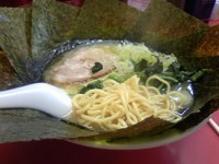 「のりラーメン (太麺) 730円」@鹿島家 大森店の写真