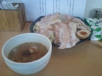 「とろつけ麺ダブル(1100円)」@とろ肉つけ麺 魚とんの写真