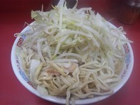 「大ラーメン（ヤサイ、ニンニク） ￥750」@ラーメン二郎 ひばりヶ丘駅前店の写真