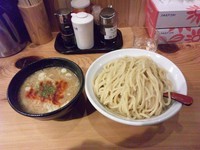 「辛山椒味噌つけ麺」@麺爽かしげの写真