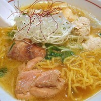 「鶏煮干しらーめん　680円」@麺屋 社中の写真