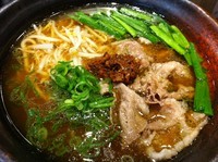 「醤油系汁そば」@吉祥吉 さんちか麺ロード店の写真