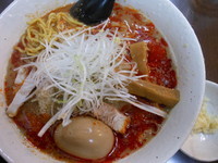 「札幌辛味噌ラーメン（ニンニク）＋味玉」@味噌麺処 花道庵の写真