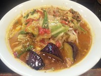 「極辛鳳凰麺 野菜増し ￥810」@激辛拉麺 鷹の爪の写真