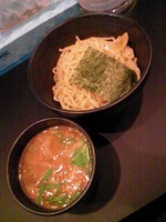 「つけ麺（中盛）５００円(ｵｰﾌﾟﾝｻｰﾋﾞｽ)通常７５０円」@麺や 楓雅 亀戸店の写真