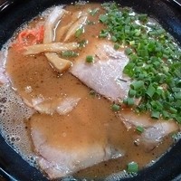 「博多魚豚チャーシュー」@極濃麺家初代 一本氣の写真