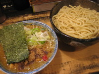 「かれあつ大盛＋半肉＋刻み葱」@狼煙 〜NOROSHI〜の写真