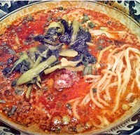 「激辛担々麺(1100円)」@四川 東家の写真