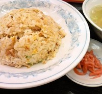 「チャーハン+餃子(430円+100円)」@福しん 新井薬師店の写真