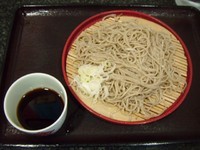 「ざるそば　420円」@ala 麓屋の写真