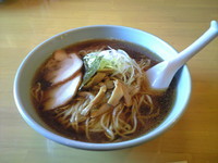 「らーめん(醤油味)・大盛り」@参果樹 石芝店の写真