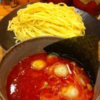 「辛味つけ麺 大盛（￥720）+辛味MAX（￥0）」@つけ麺屋 やすべえ 新宿店の写真