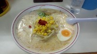「白みそらーめん750円＋大盛150円」@手打ラーメン 暖宝の写真