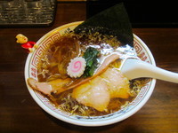 「さんま香味油中華そば」@二代目 にゃがにゃが亭の写真