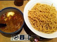「スパイシーカレートマトチーズつけ麺(大盛440g)」@つけ麺屋 銀四郎の写真